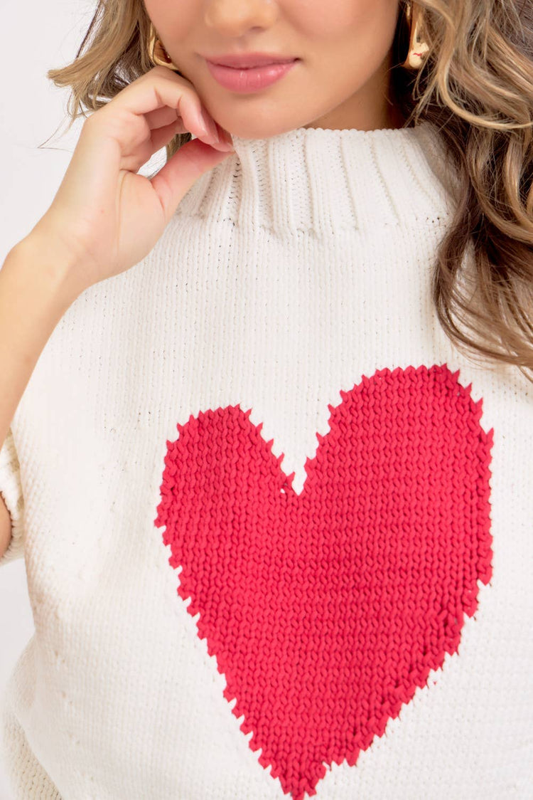 HEART SWEATER VALENTINE