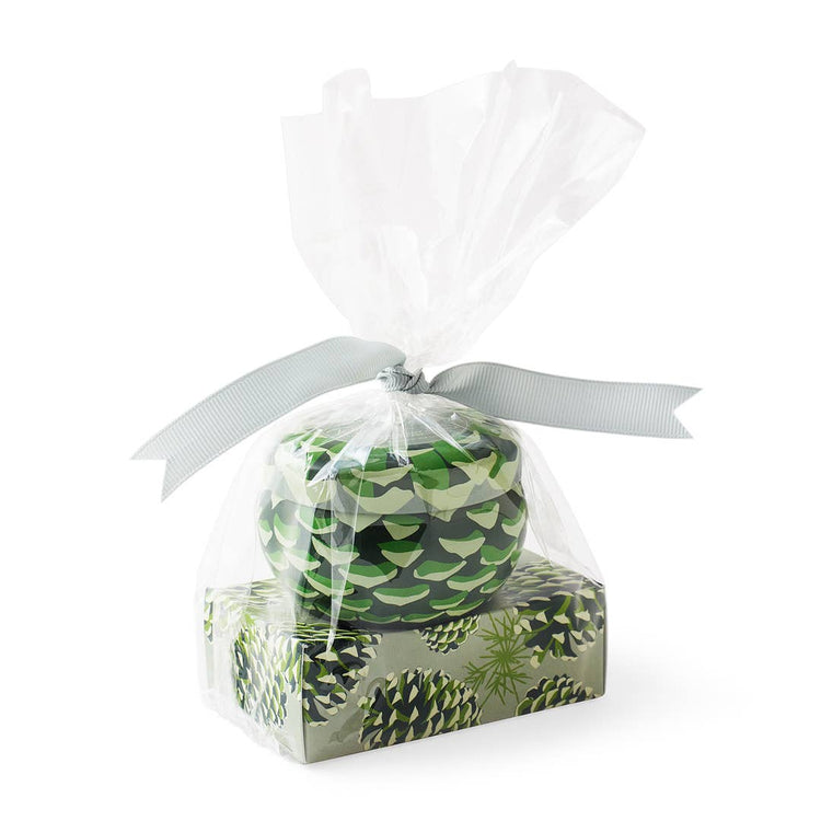 Roland Pine Tin Candle & Soap Holiday Gift Set