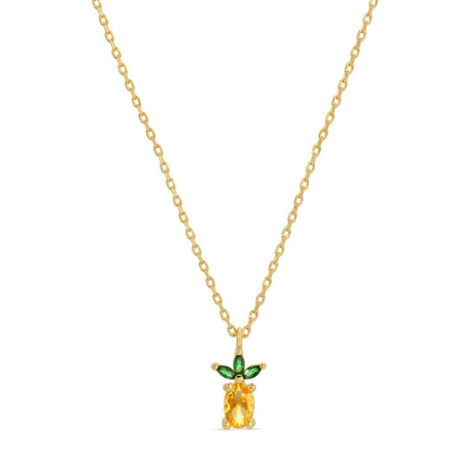 Delicate Pineapple Necklace