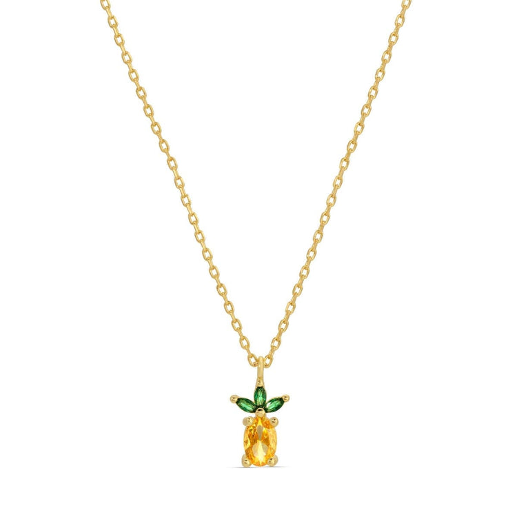 Delicate Pineapple Necklace