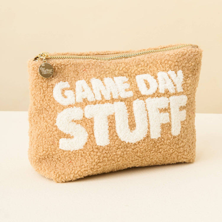 Teddy Pouch-Gameday Stuff