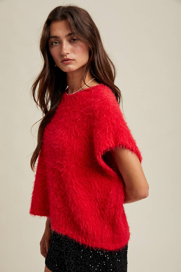 MOHAIR SWEATER VEST