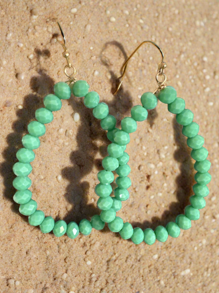 Tear Drop Turquoise Earring