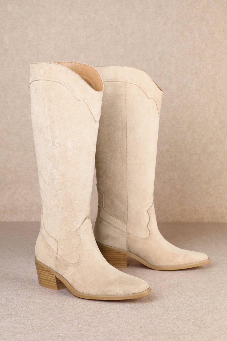 JULIETTE SLEEK MODERN WESTERN TALL BOOTS