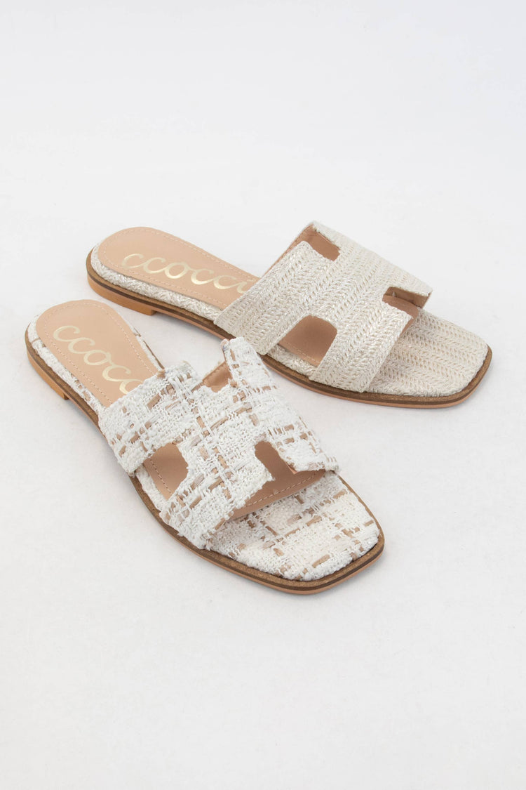 H Slide Sandal