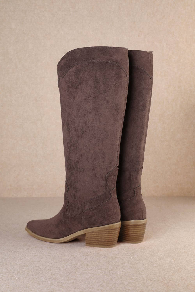 JULIETTE SLEEK MODERN WESTERN TALL BOOTS
