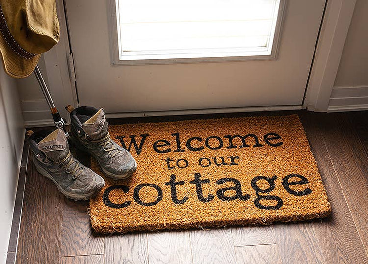 Welcome/Cottage Doormat