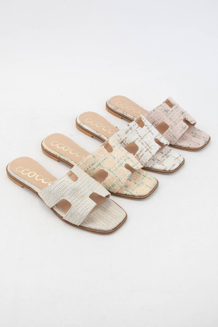 H Slide Sandal