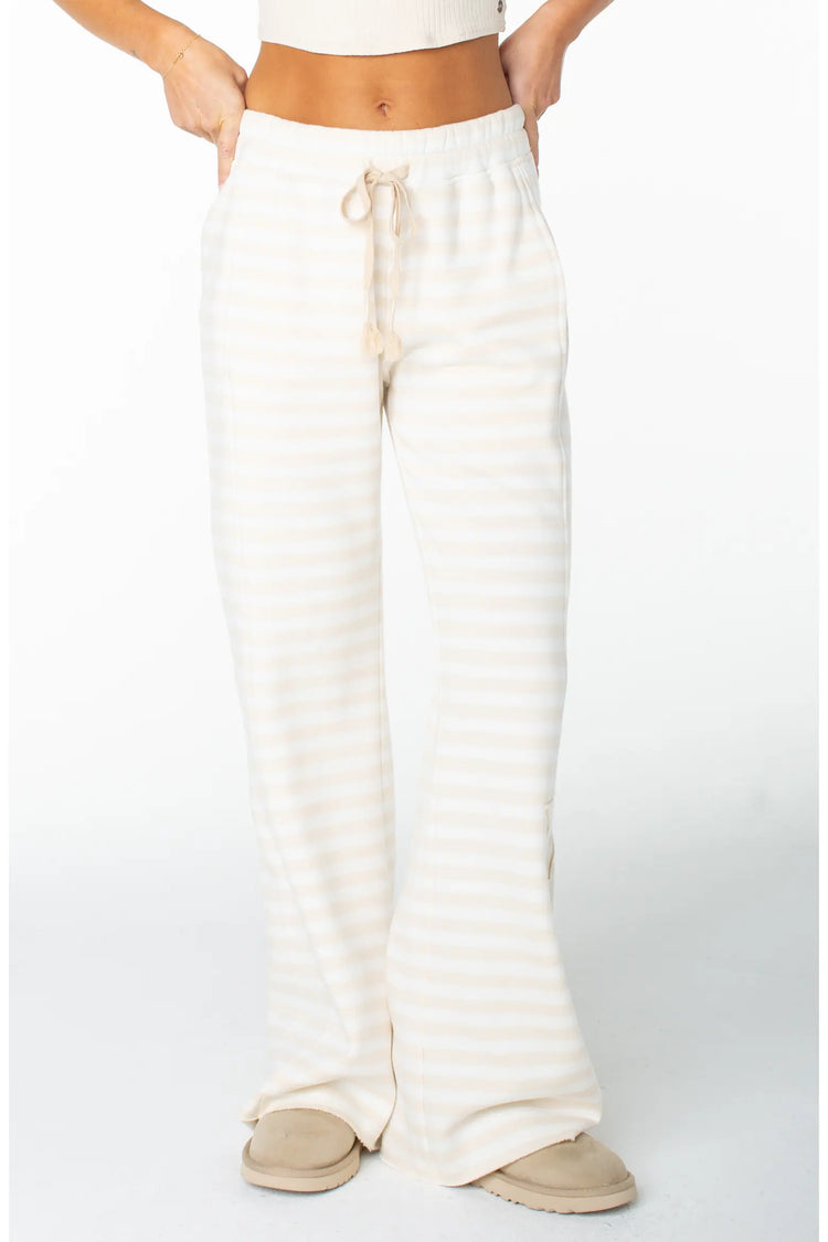 Fringing Reefs Pant - Parchment Freebird Stripe