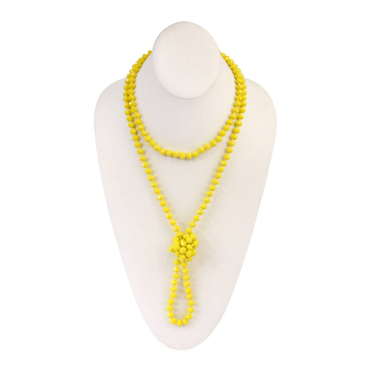 Longline Hand Knotted Necklace