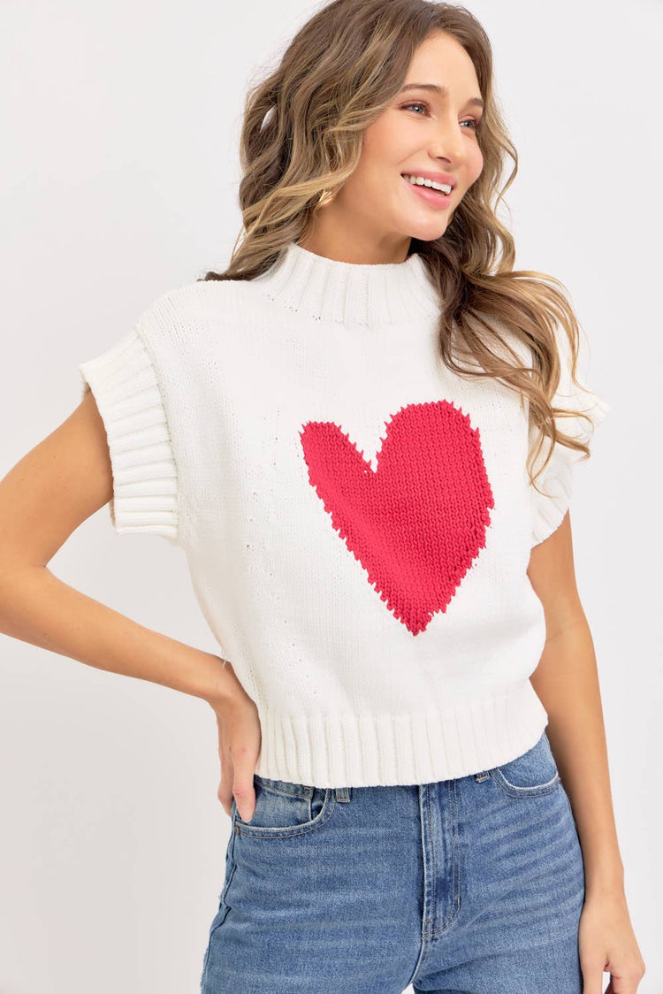 HEART SWEATER VALENTINE