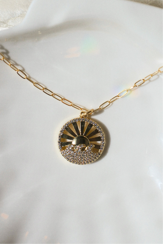 Sun Wave Necklace