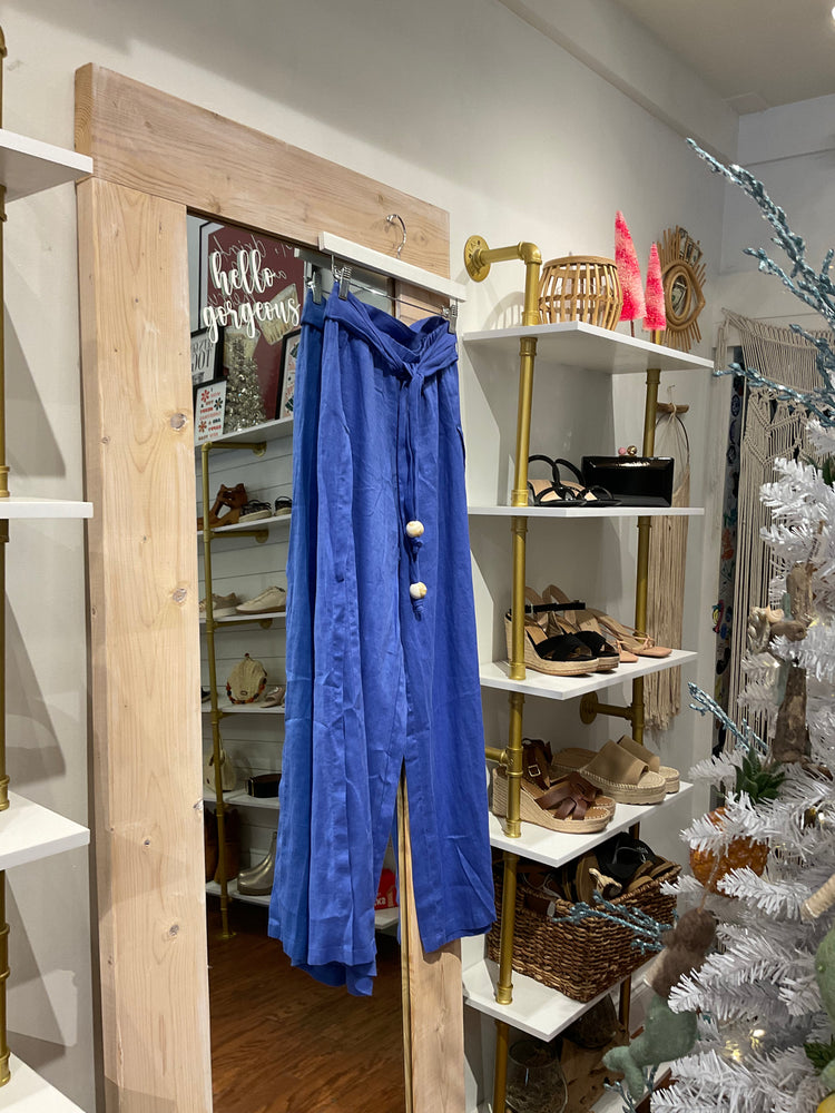 Pants Tie WB Slit Side