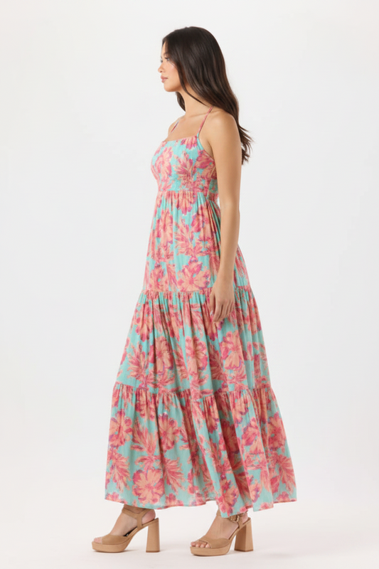Kailani Maxi Dress - Seychelles Turquoise