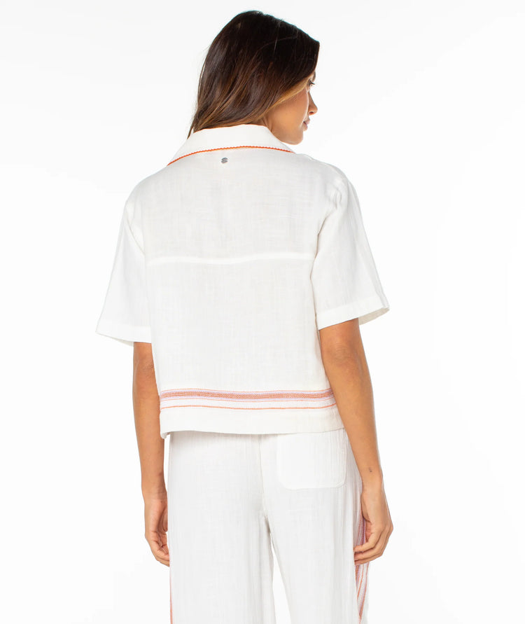 Fiesta Siesta Shirt- Cloud Dancer