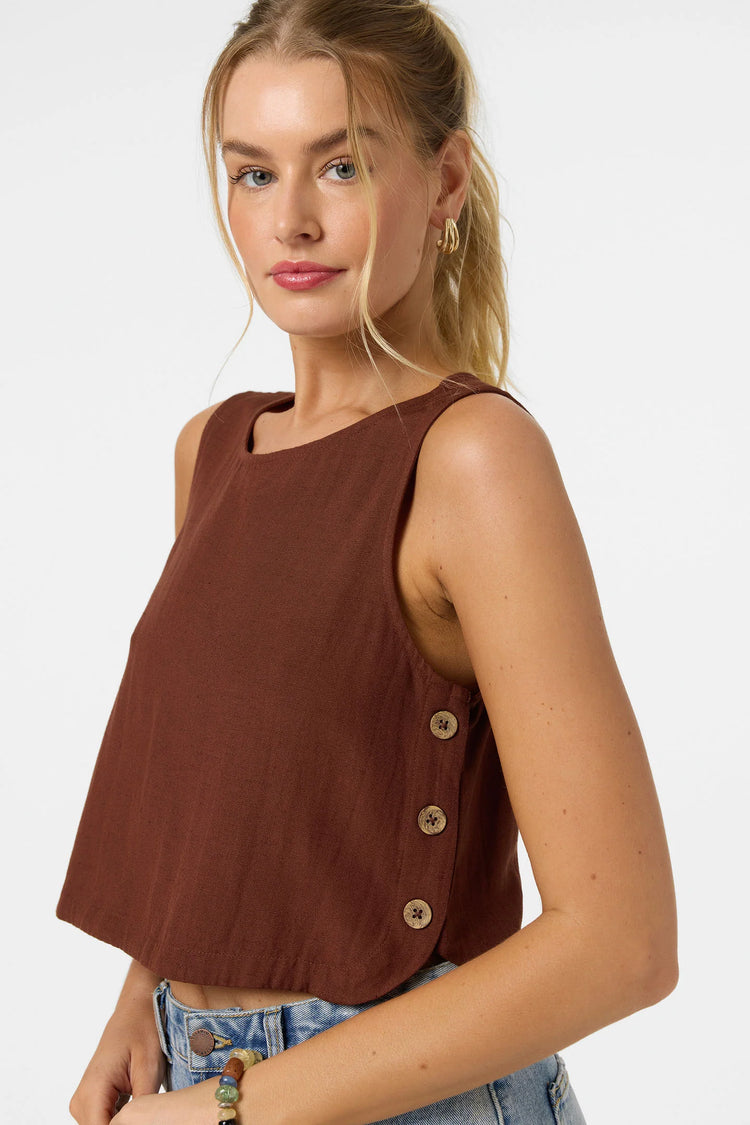 Sanders Tank - Coconut Brown