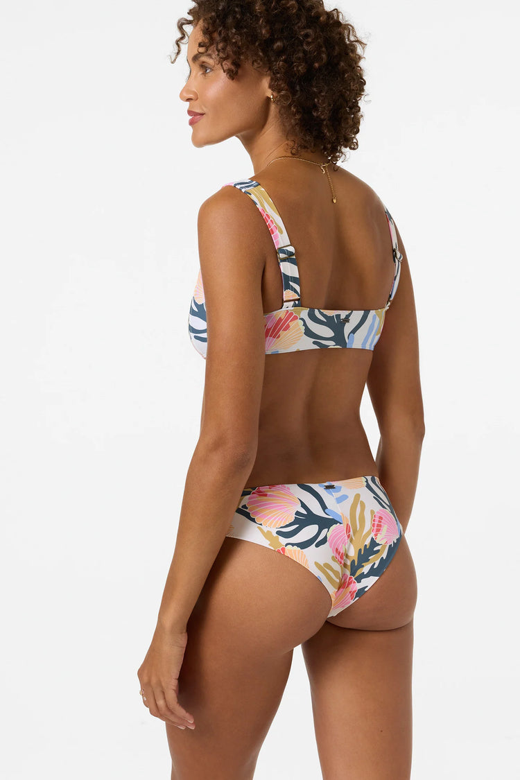 Cora Geo Comber Mid Rise Bottom - Multi Clr