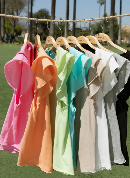 Ruffle Sleeve V Neck Top