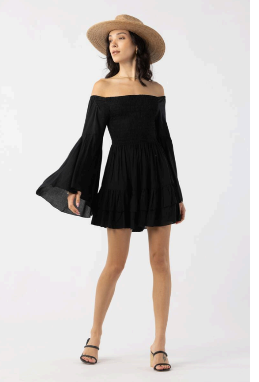 Black Zoe Mini Dress