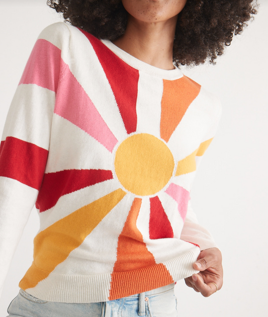 Exploaded Sun Icon Sweater