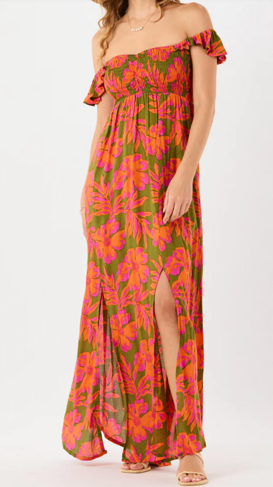 Seychelles Green Hollie Maxi Dress