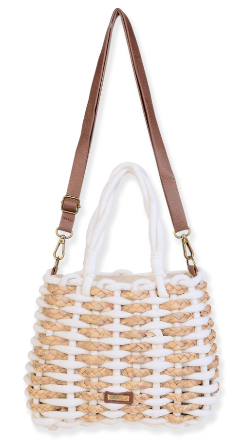 Two Tone Cotton Cross Body