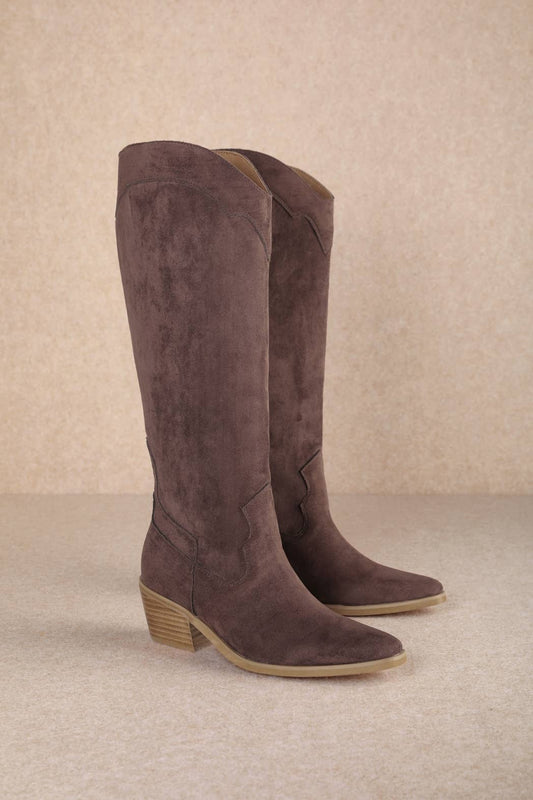 JULIETTE SLEEK MODERN WESTERN TALL BOOTS