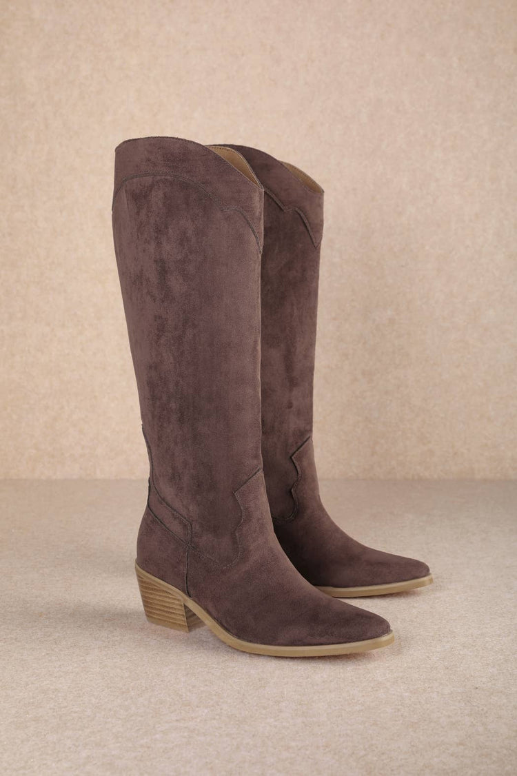 JULIETTE SLEEK MODERN WESTERN TALL BOOTS