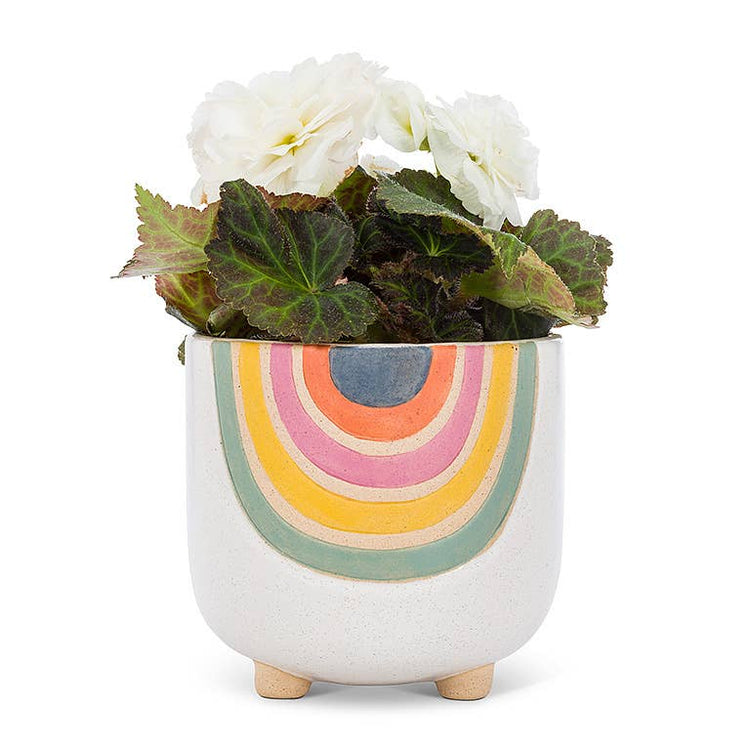 Lg Rainbow Planter w/Legs