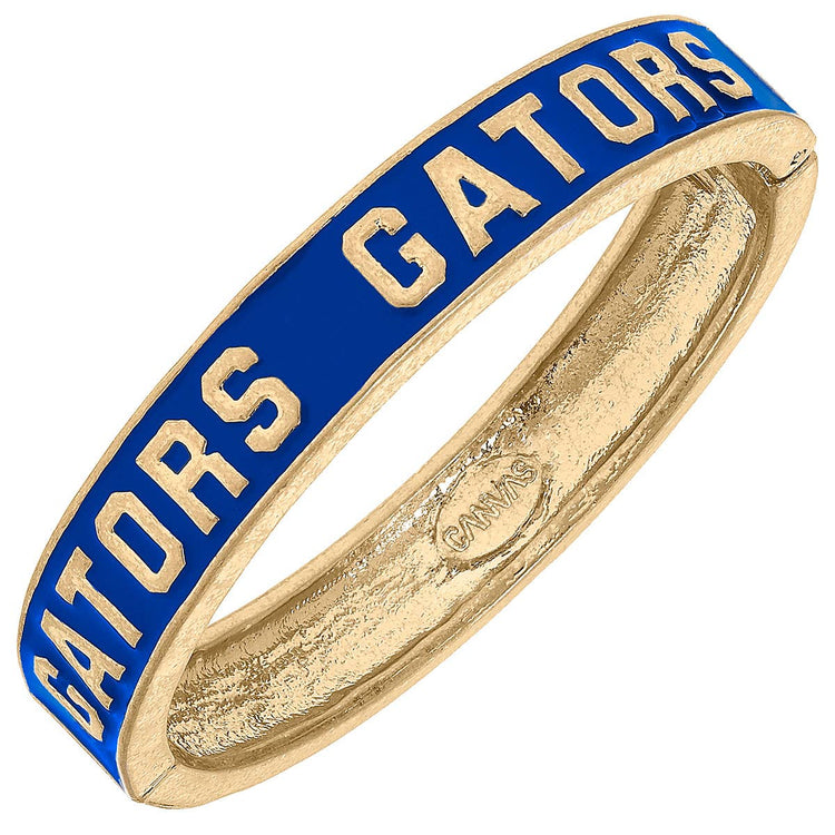 Florida Gators Enamel Logo Hinge Bangle