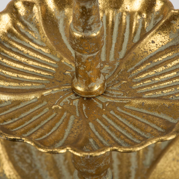 Gold Deco Tiered Tray
