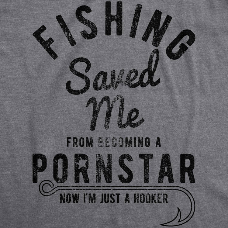 Fishing Saved Me Men's T Shirt