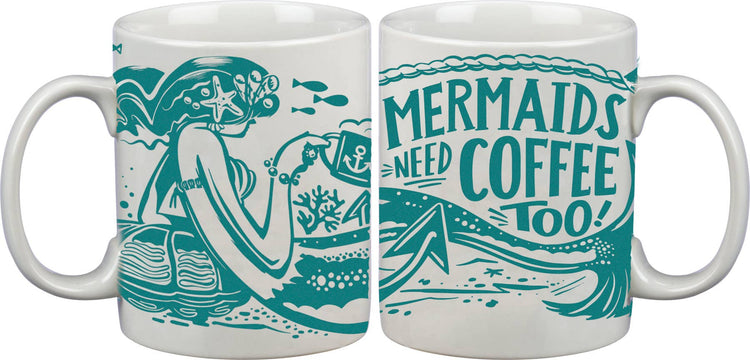Mermaids Need Coffee Mug