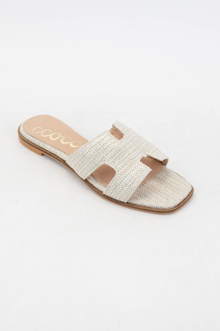 H Slide Sandal