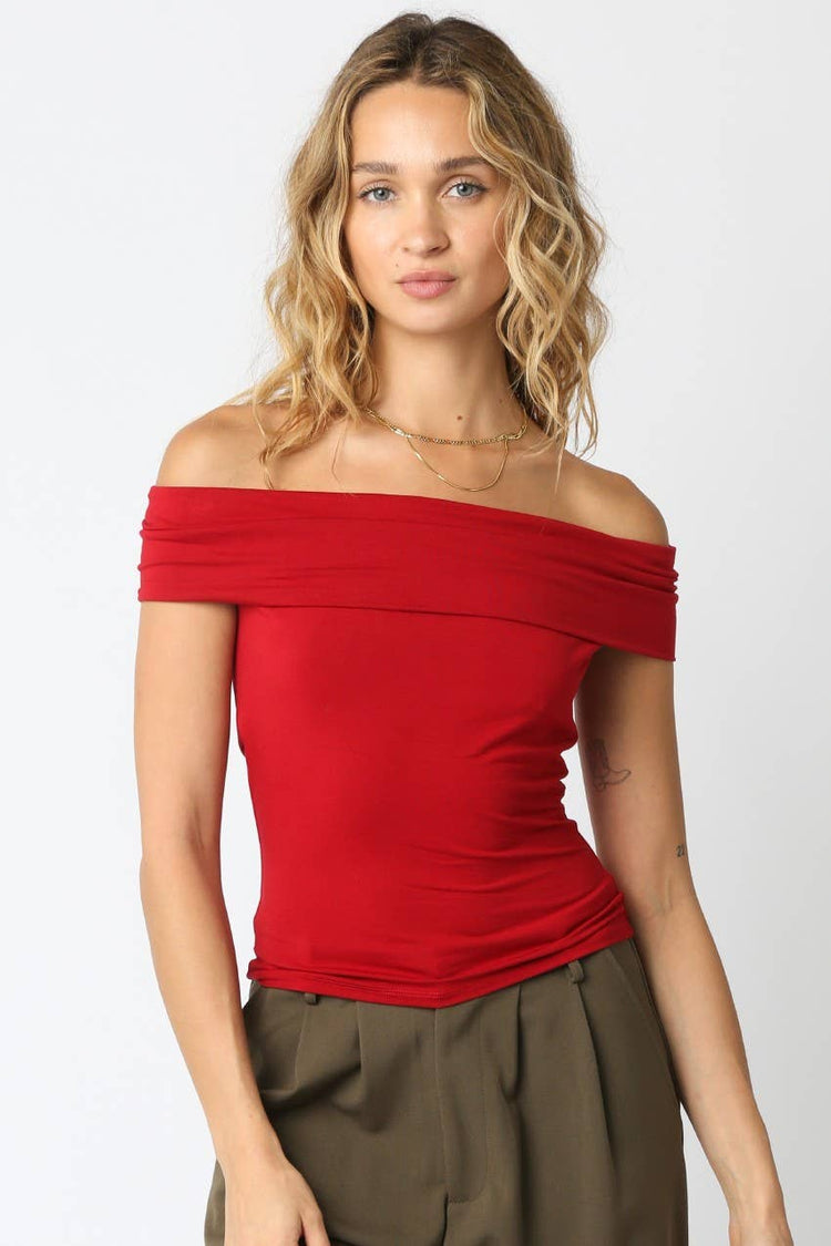 Leslie Off Shoulder Top