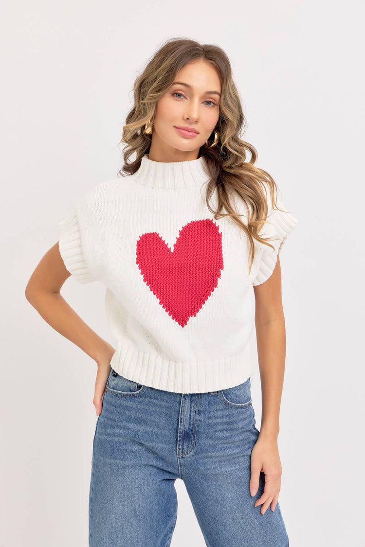 HEART SWEATER VALENTINE