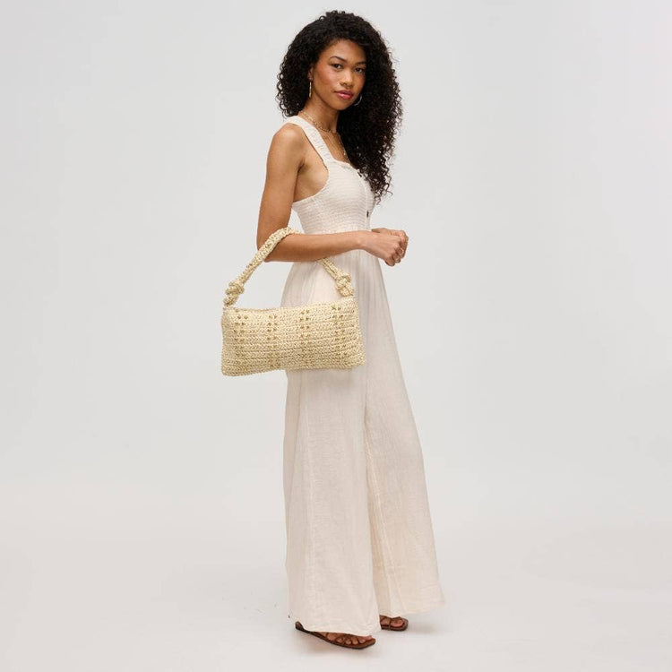 Clarissa Seasonal Straw Shoulder Bag