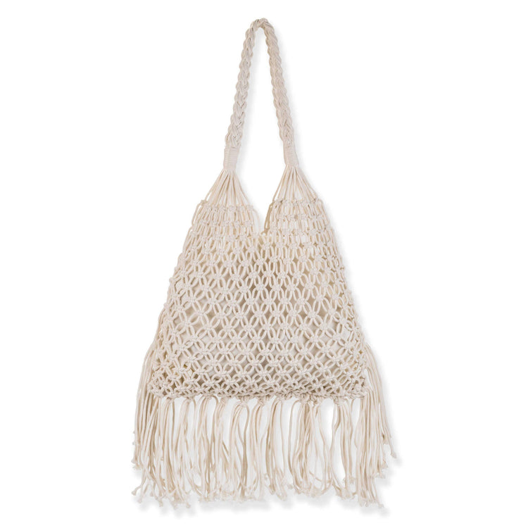 Ivory, Cotton Scoop Tote