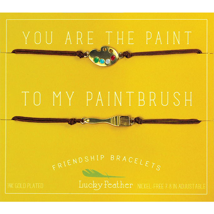 Friendship Bracelet - Gold - PAINT/PAINTBRUSH