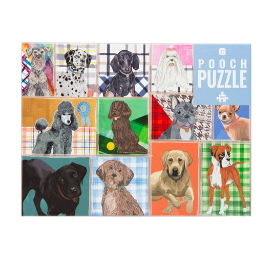 Dogs Puzzle with Poster and Trivia, 1000 pieces