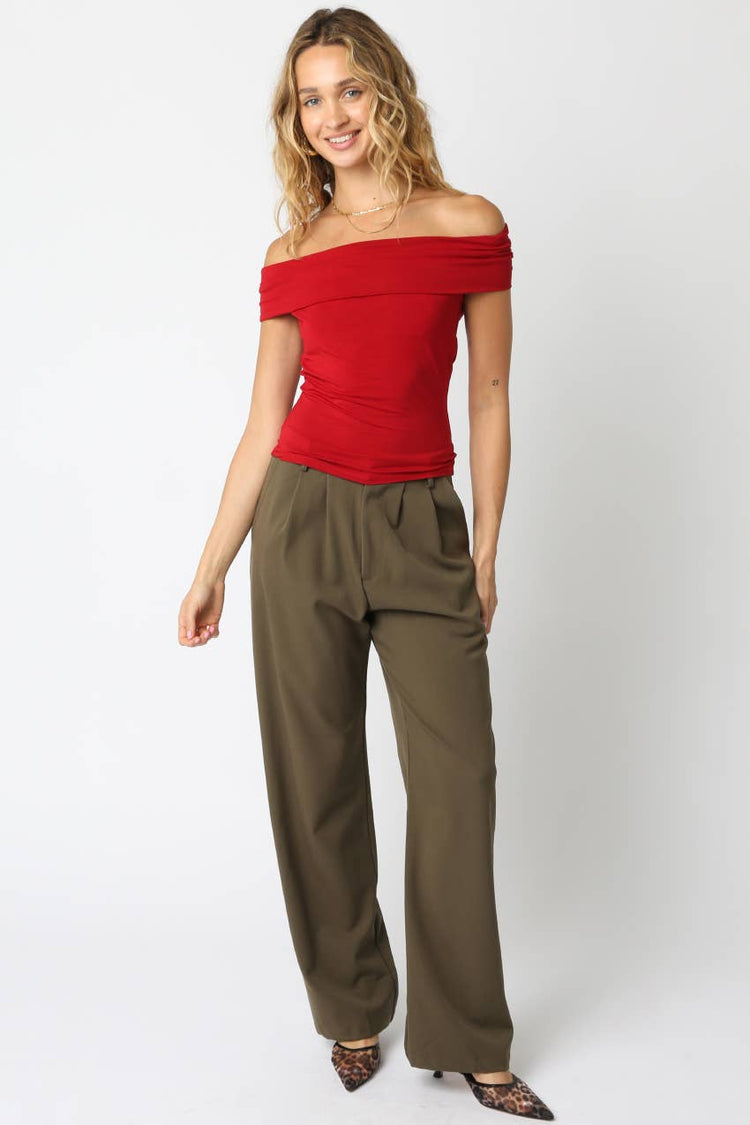 Leslie Off Shoulder Top