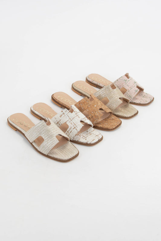 H Slide Sandal