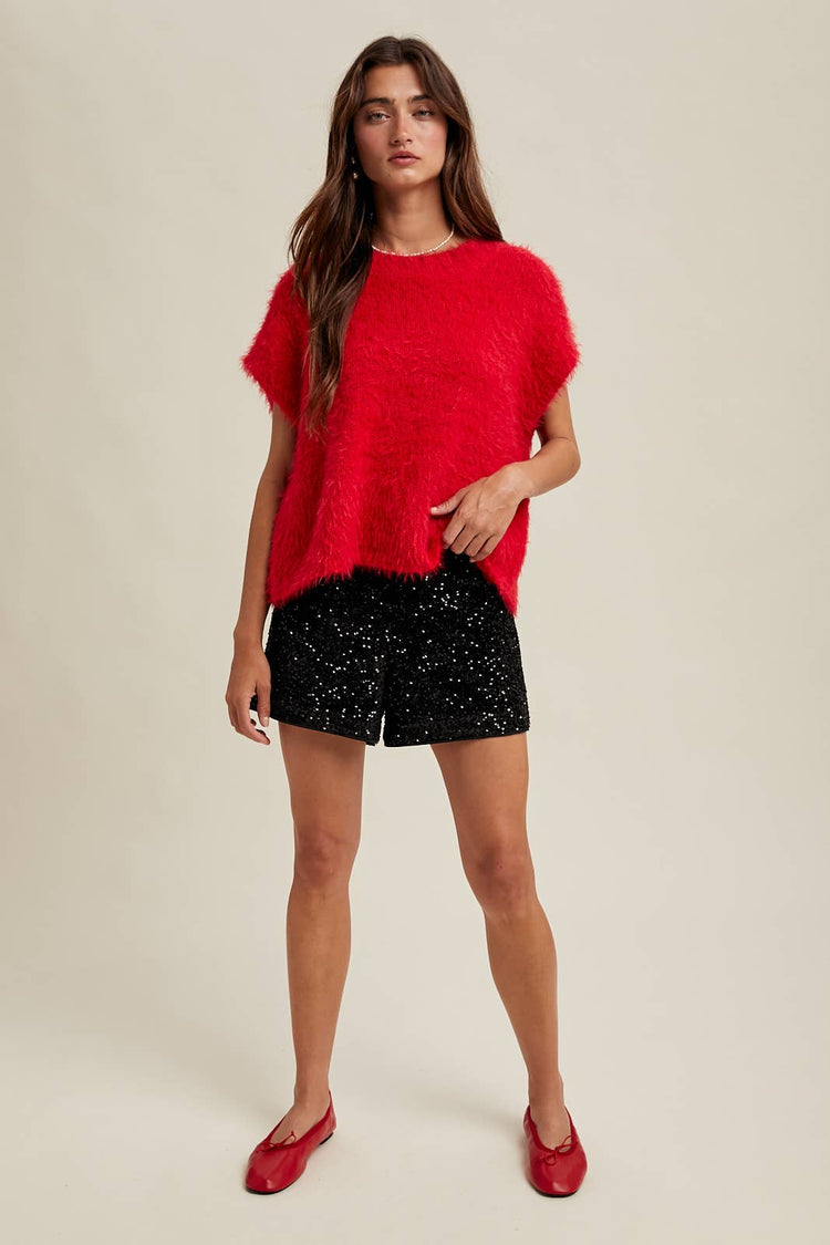 MOHAIR SWEATER VEST