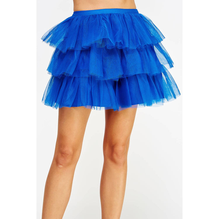 Tulle Frills Mini Skirt