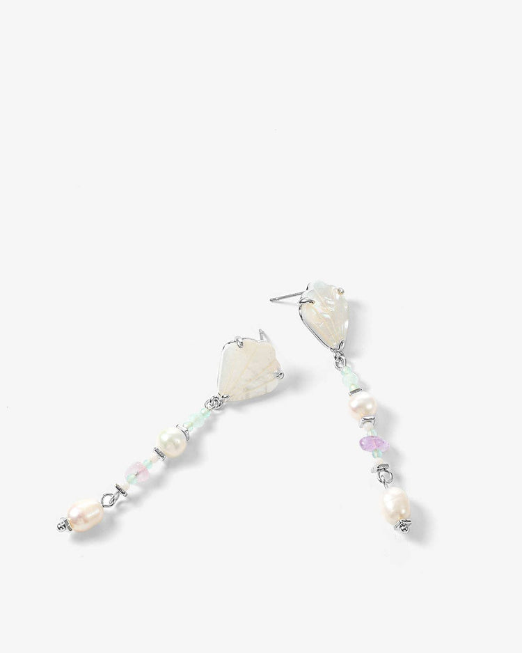 Beach Glass Drop Earrings