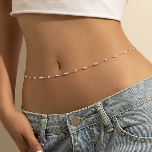 Sexy Pearl Waist Chain