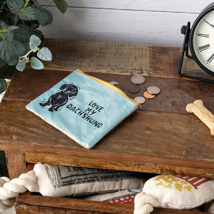 Love My Dachshund Zipper Wallet