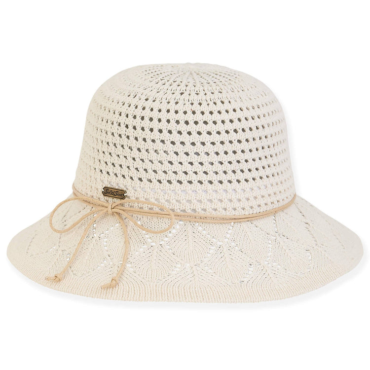 Ivory, 60% Cotton/40% Poly Bucket, Brim 3"