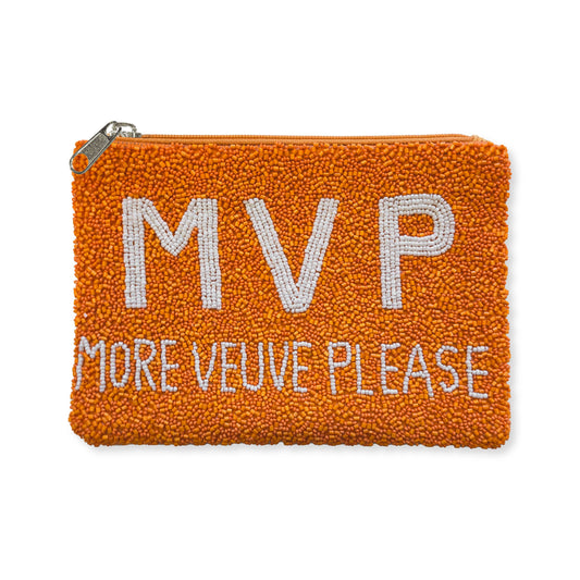 Beaded Flat Zip- MVP