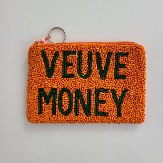 Veuve Money Key Chain Change Purse